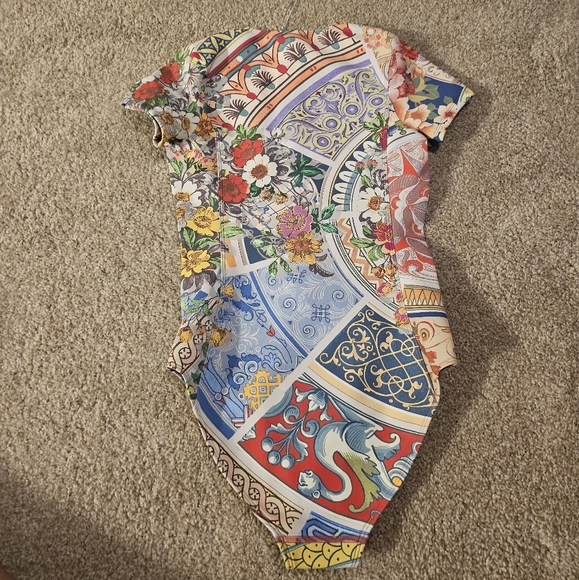 Boho neoprene one piece - Picture 5 of 8